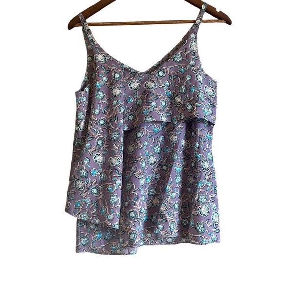 Cabi Flowy tank top blouse size xsmall - Picture 5 of 5